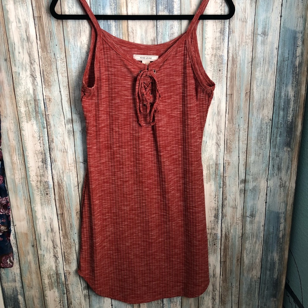 Pink Drawstring dress